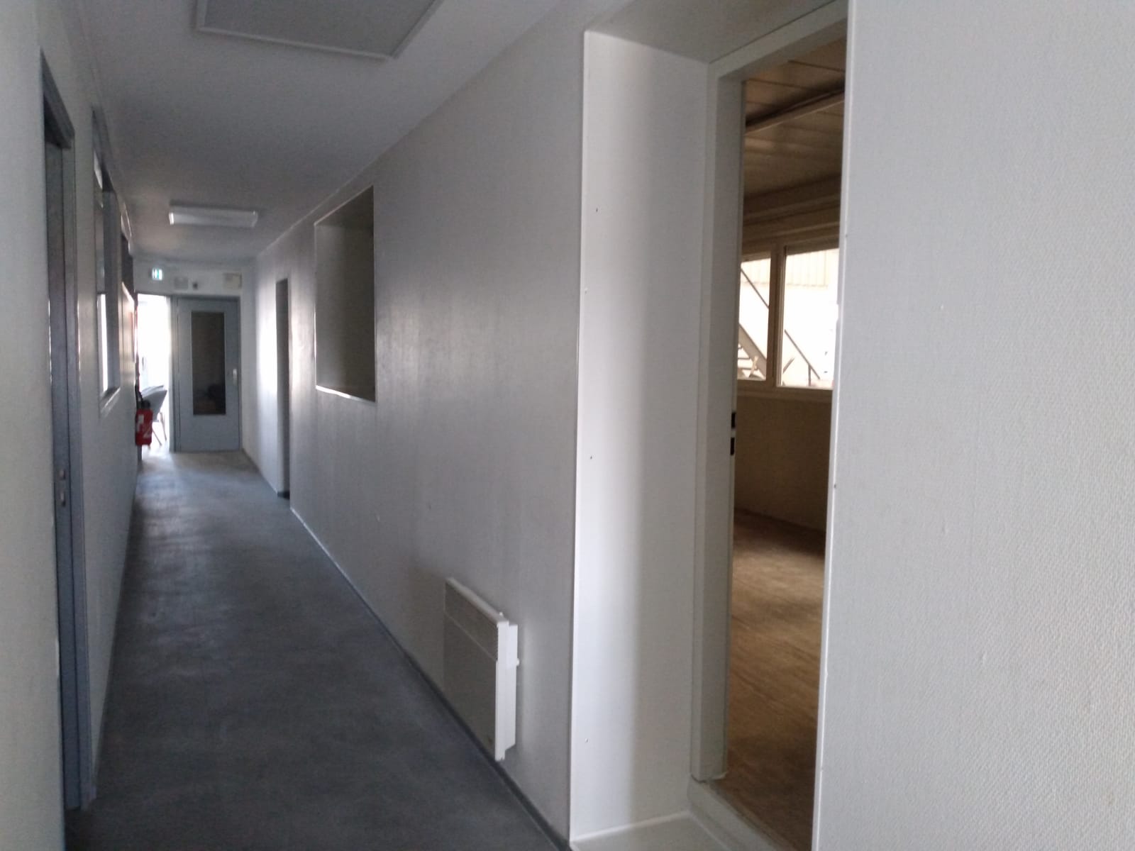 couloir bungalow modulaire