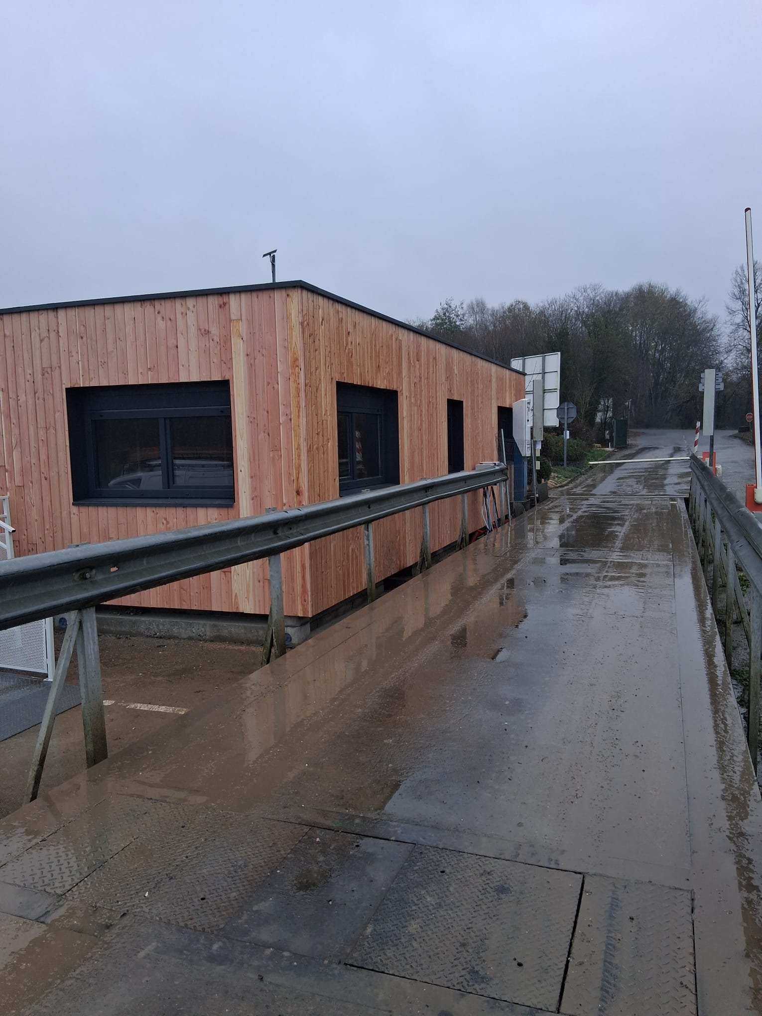 Installation bâtiment modulaire