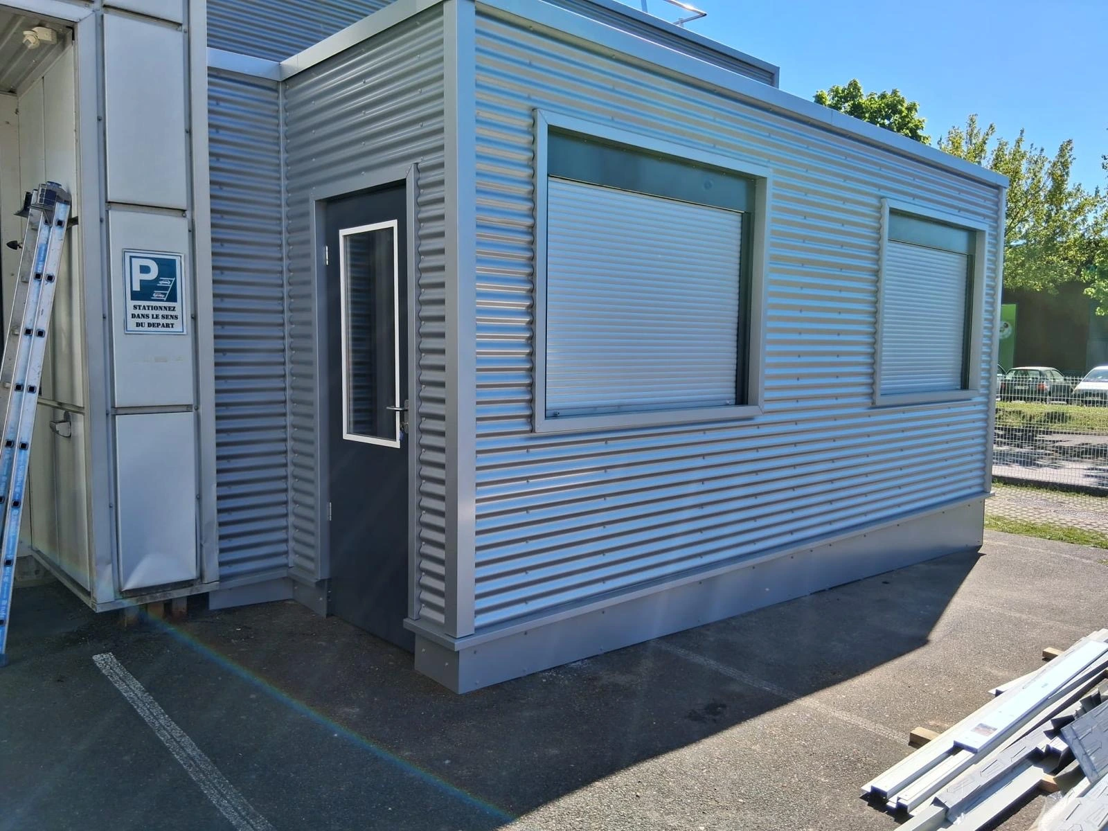 batiment modulaire refectoire