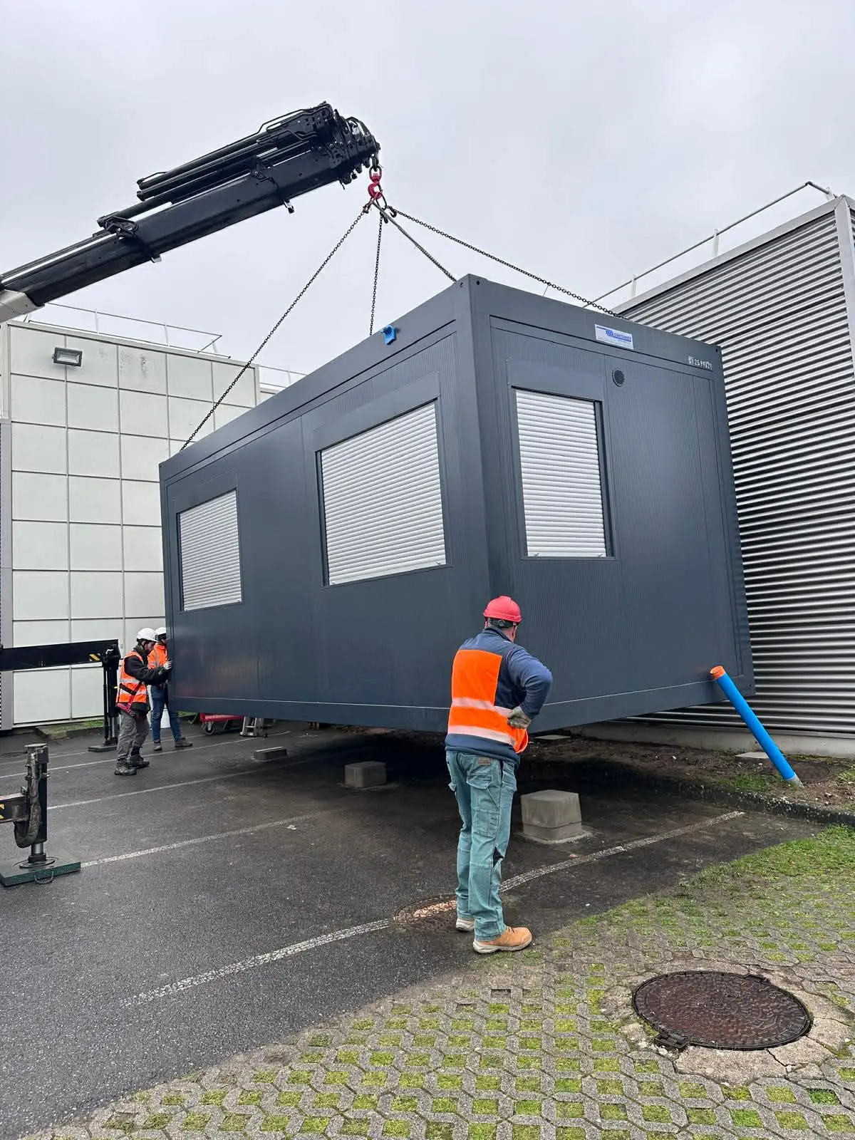 installation batiment refectoire modulaire